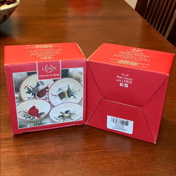 Lenox Winter Greetings dip bowl sets
